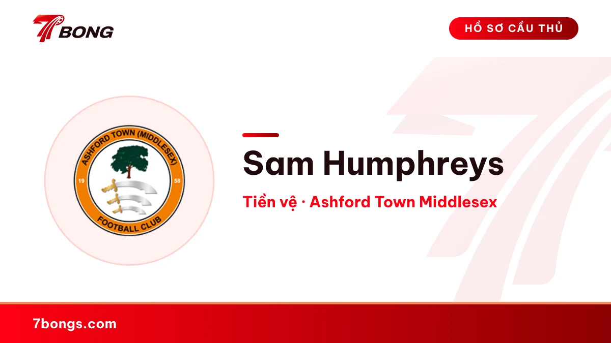 Sam Humphreys — Ashford Town Middlesex