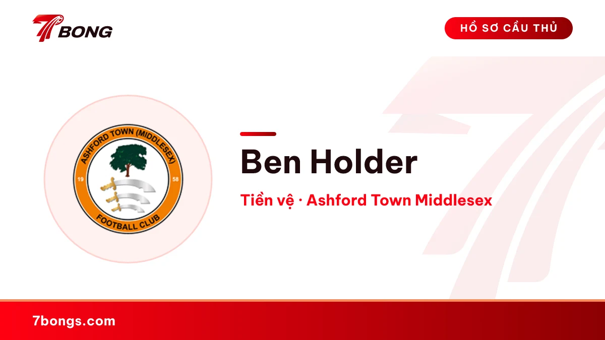 Ben Holder — Ashford Town Middlesex