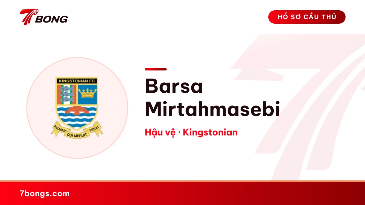 Barsa Mirtahmasebi — Kingstonian