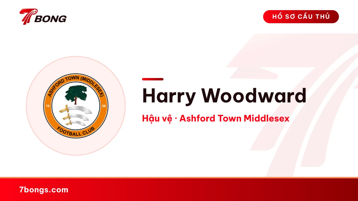 Harry Woodward — Ashford Town Middlesex