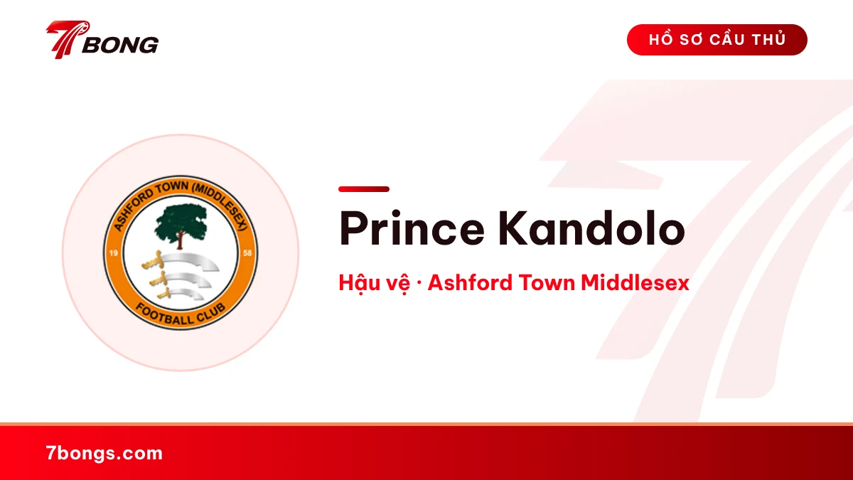 Prince Kandolo — Ashford Town Middlesex