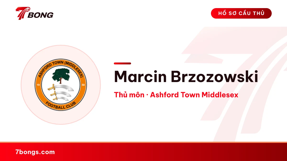 Marcin Brzozowski — Ashford Town Middlesex