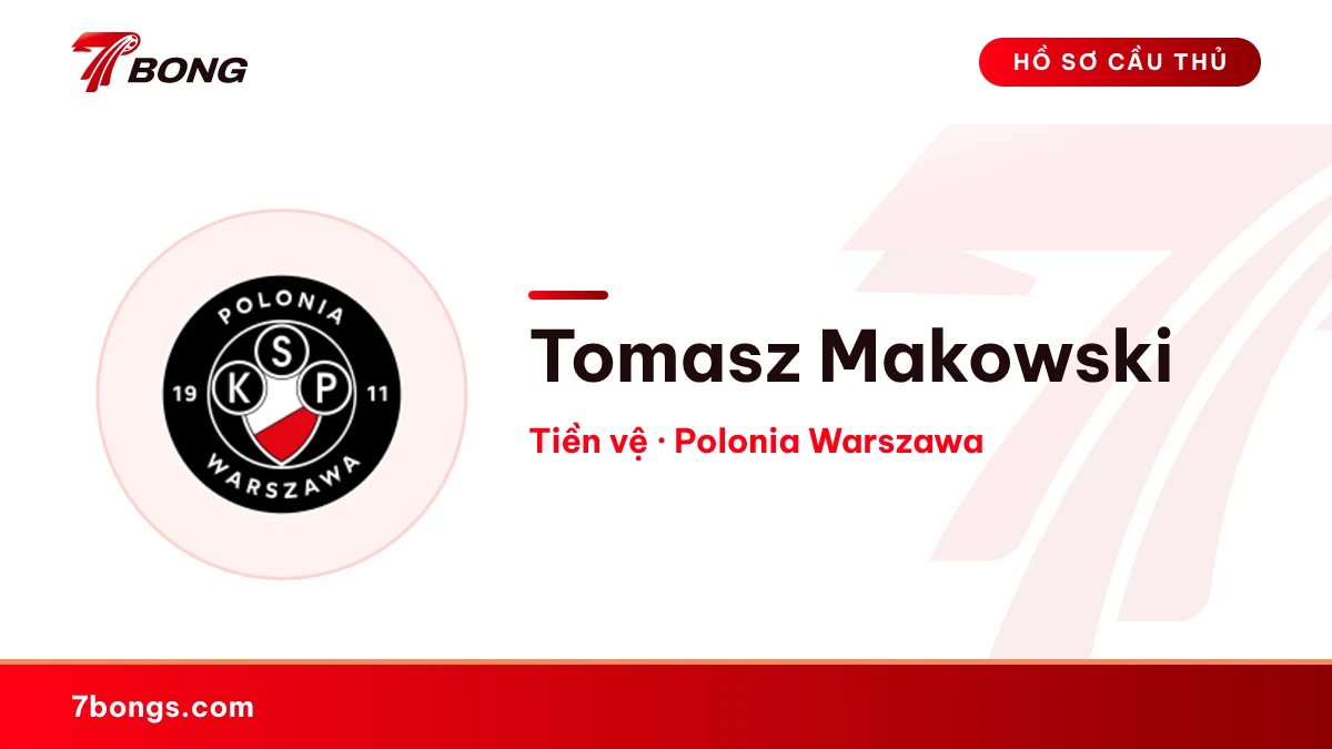 Tomasz Makowski — Polonia Warszawa