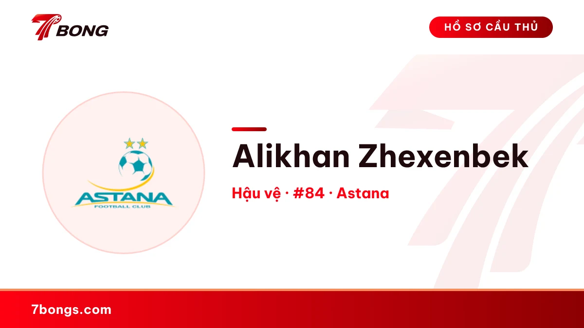 Alikhan Zhexenbek — Astana
