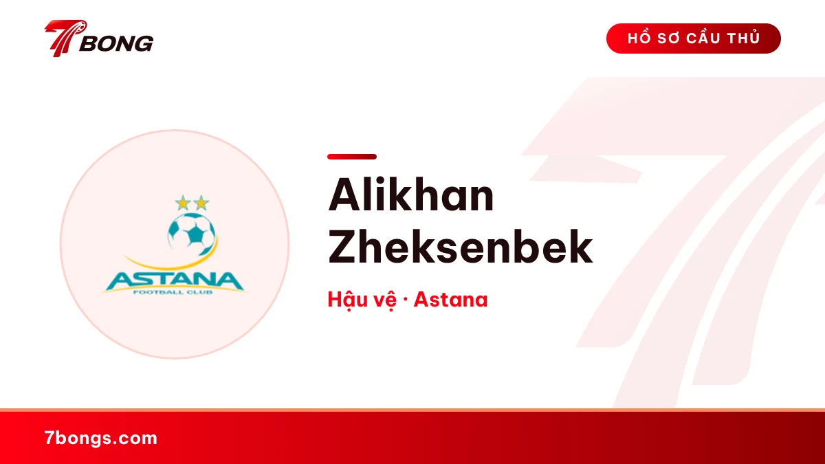 Alikhan Zheksenbek — Astana
