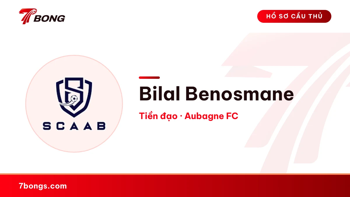 Bilal Benosmane — Aubagne FC