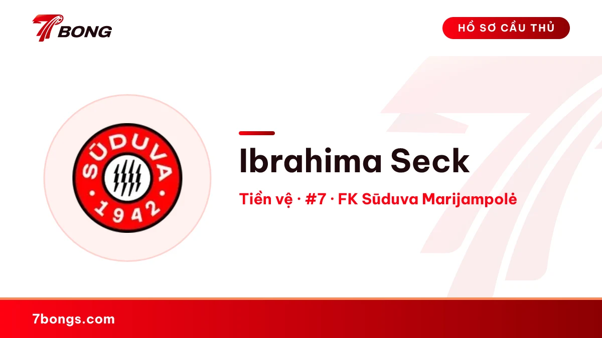 Ibrahima Seck — FK Sūduva Marijampolė