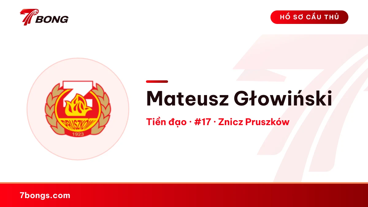 Mateusz Głowiński — Znicz Pruszków