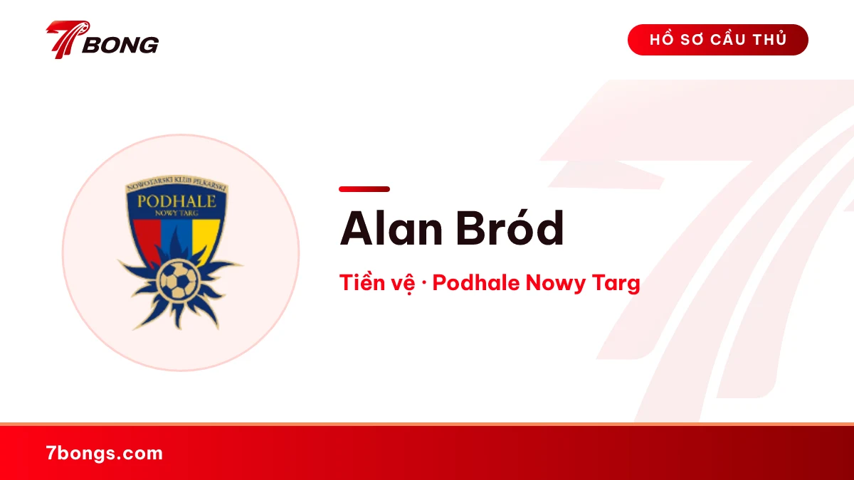 Alan Bród — Podhale Nowy Targ