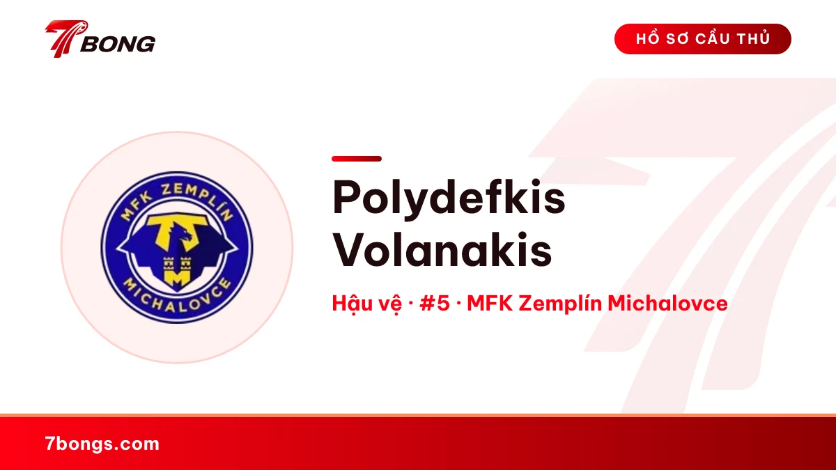 Polydefkis Volanakis — MFK Zemplín Michalovce