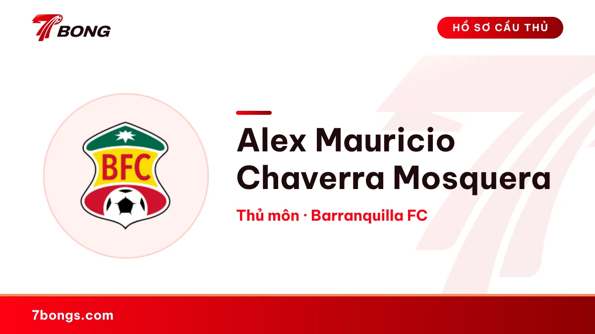 Alex Mauricio Chaverra Mosquera — Barranquilla FC