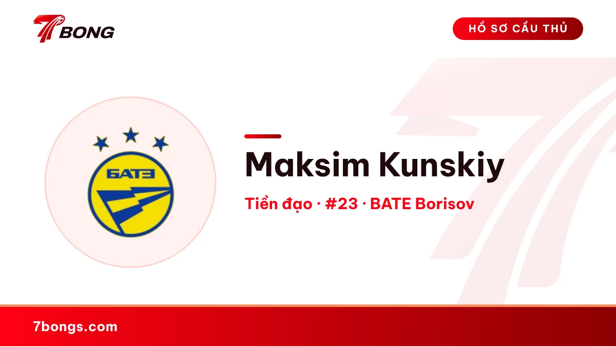 Maksim Kunskiy — BATE Borisov