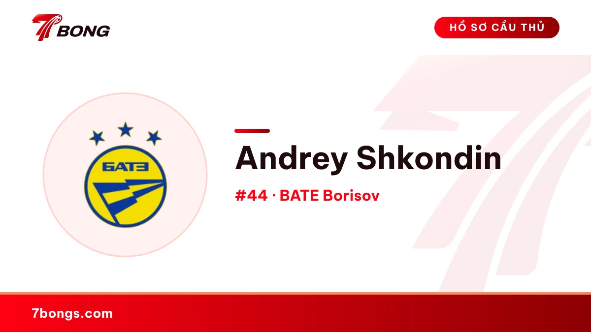 Andrey Shkondin — BATE Borisov