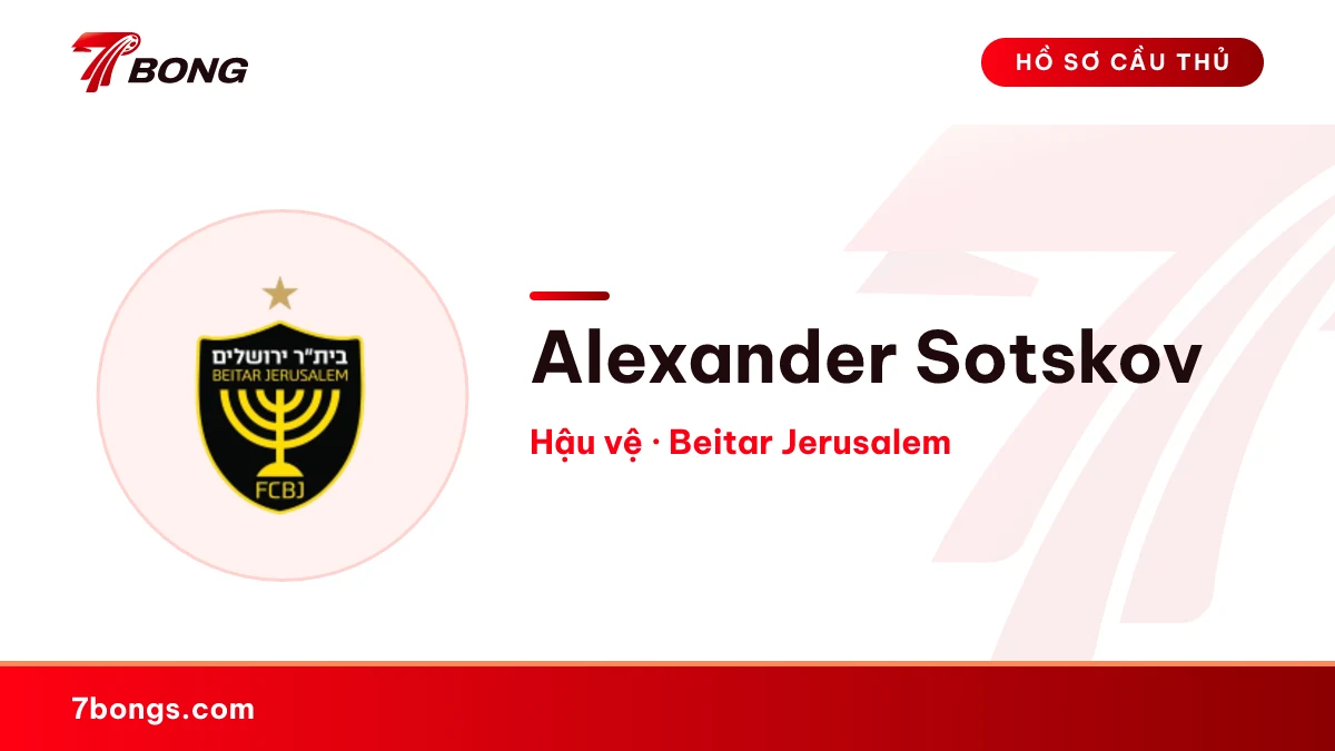 Alexander Sotskov — Beitar Jerusalem