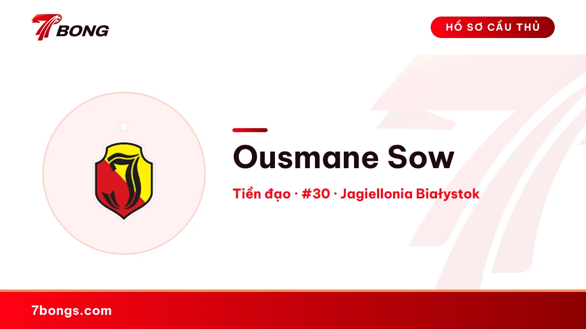Ousmane Sow — Jagiellonia Białystok