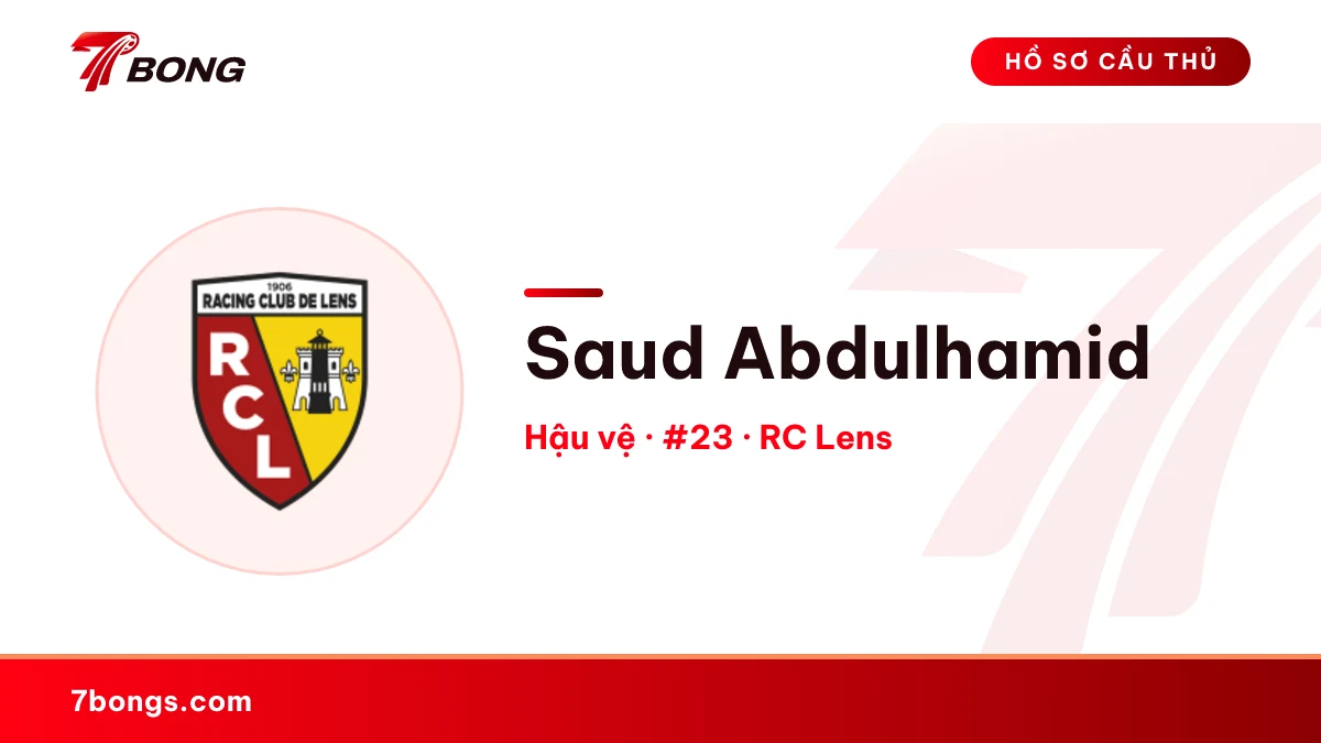 Saud Abdulhamid — RC Lens