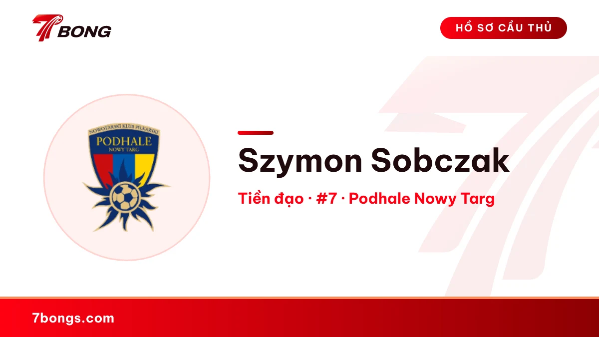 Szymon Sobczak — Podhale Nowy Targ