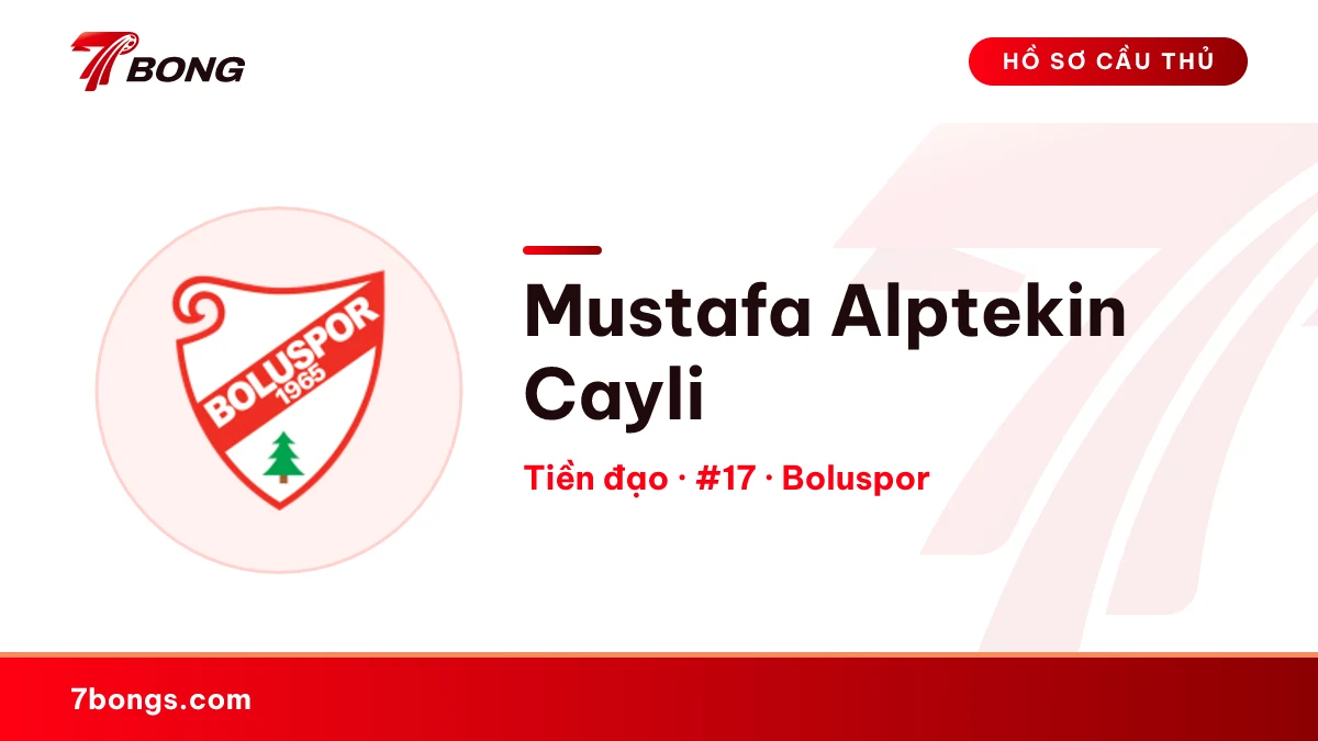 Mustafa Alptekin Cayli — Boluspor