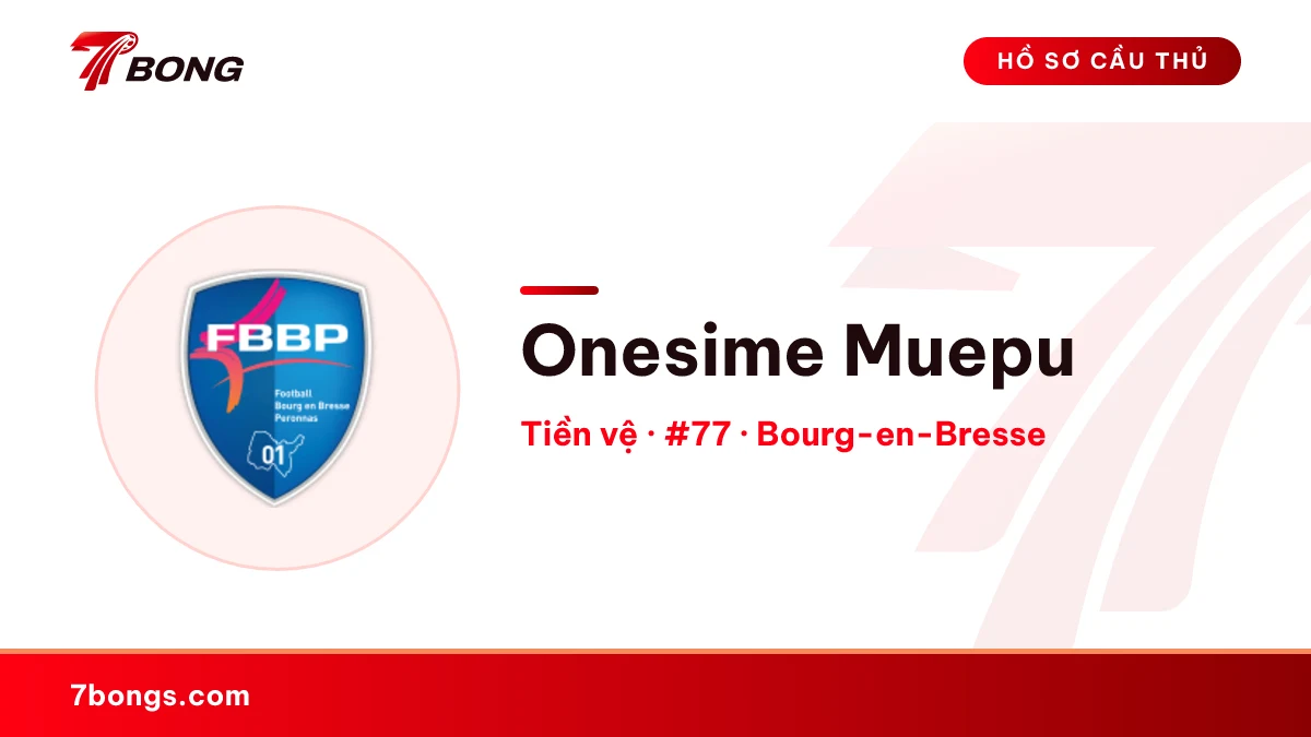 Onesime Muepu — Bourg-en-Bresse