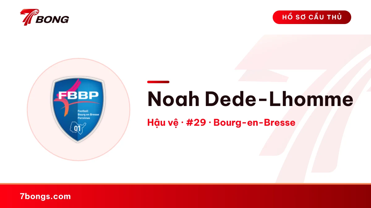 Noah Dede-Lhomme — Bourg-en-Bresse