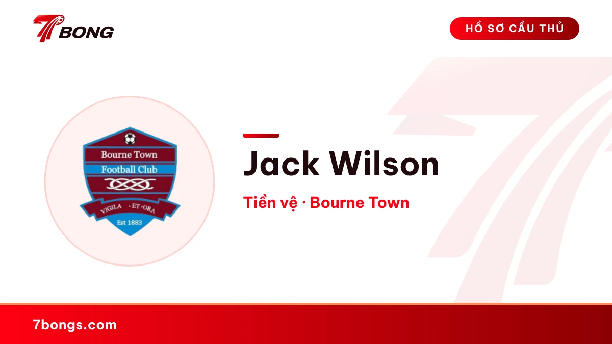 Jack Wilson — Bourne Town