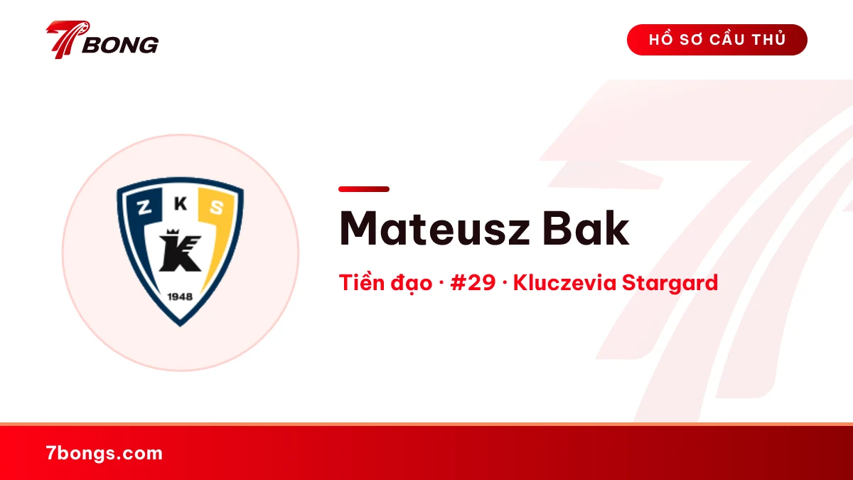 Mateusz Bak — Kluczevia Stargard