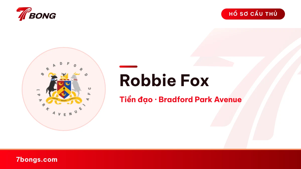 Robbie Fox — Bradford Park Avenue