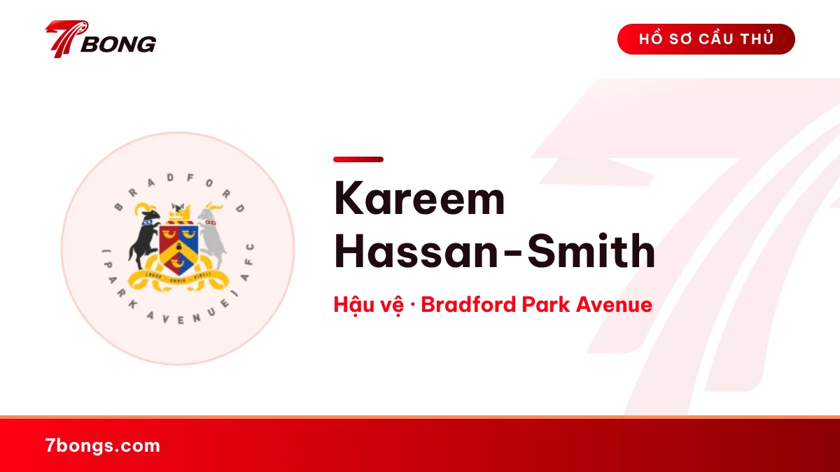 Kareem Hassan-Smith — Bradford Park Avenue