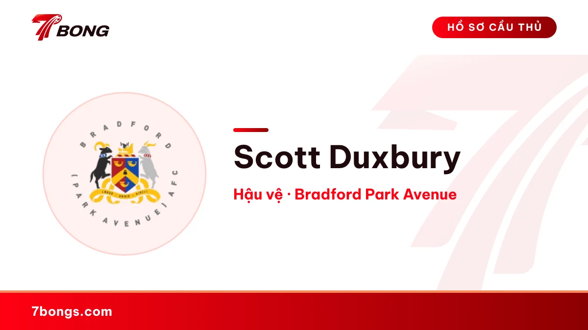 Scott Duxbury — Bradford Park Avenue
