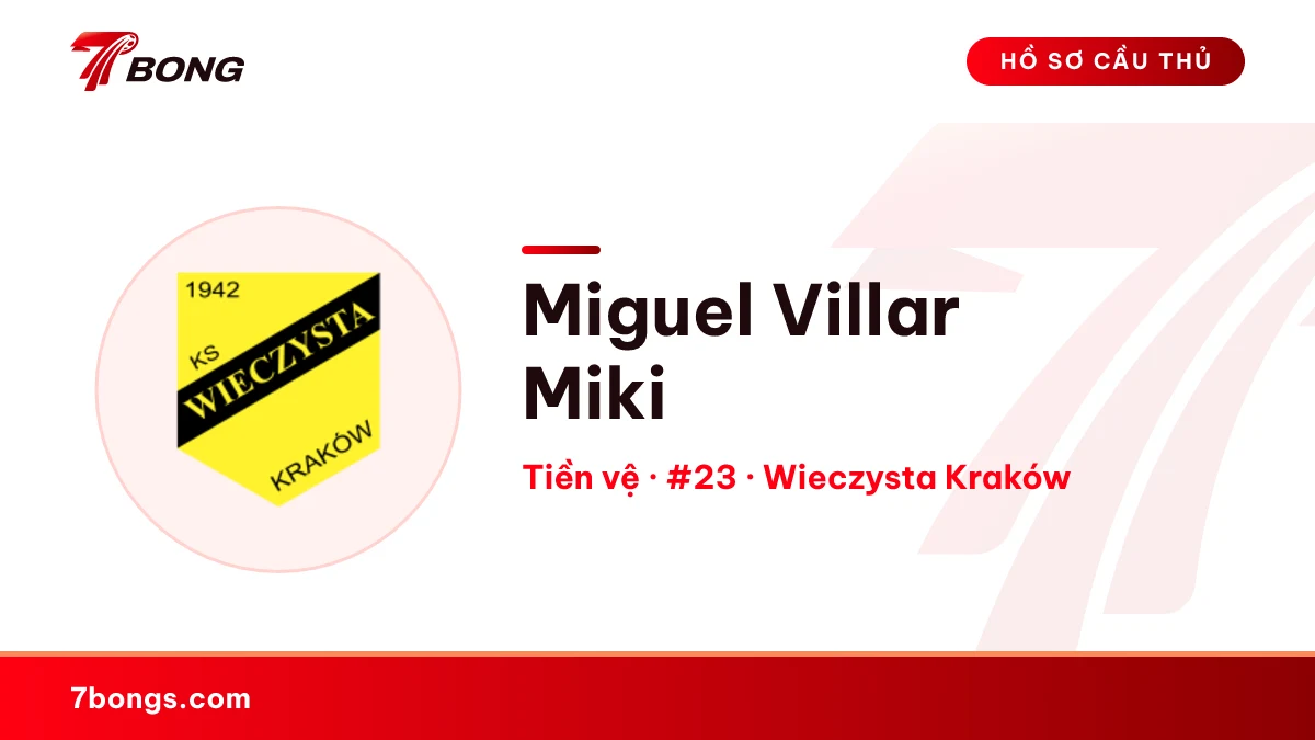Miguel Villar Miki — Wieczysta Kraków