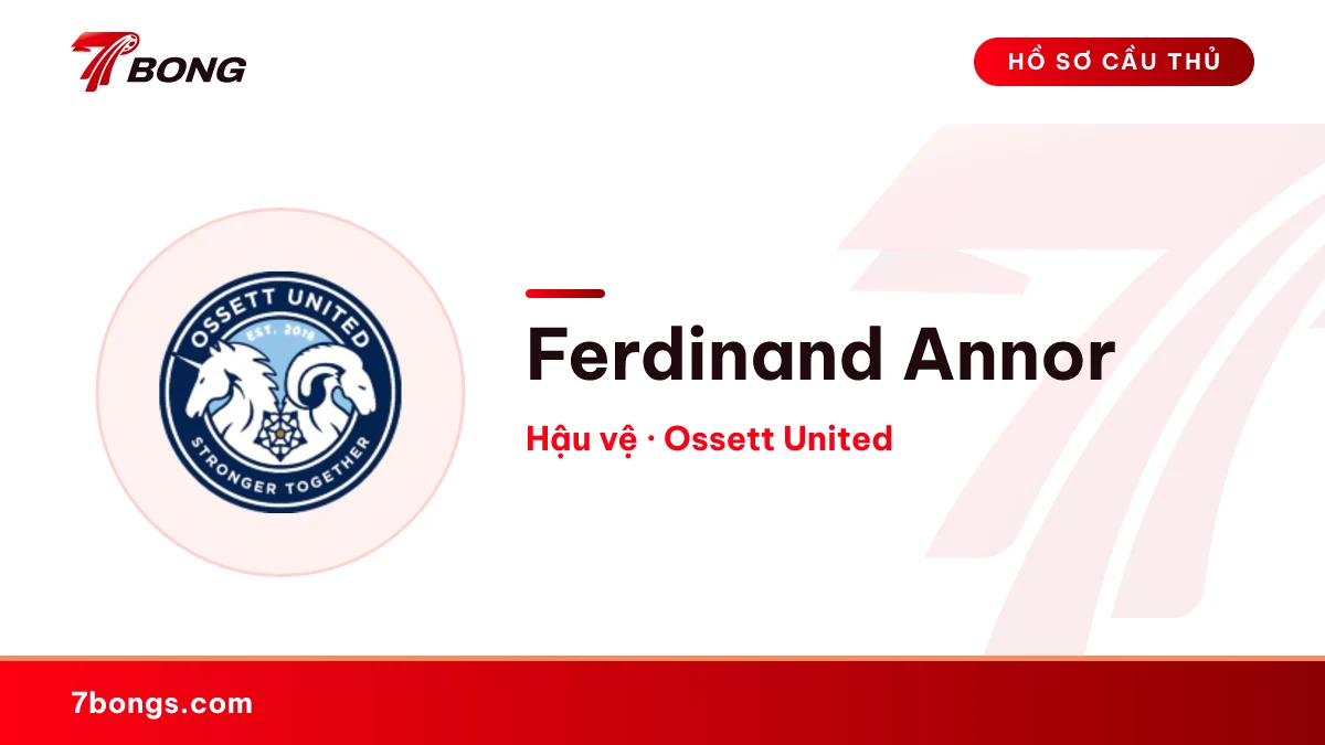 Ferdinand Annor — Ossett United