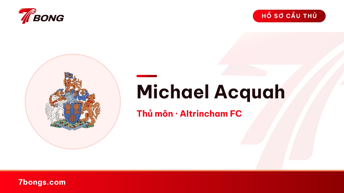 Michael Acquah — Altrincham FC