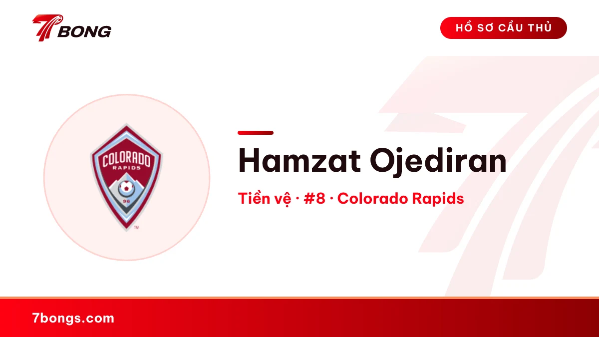 Hamzat Ojediran — Colorado Rapids