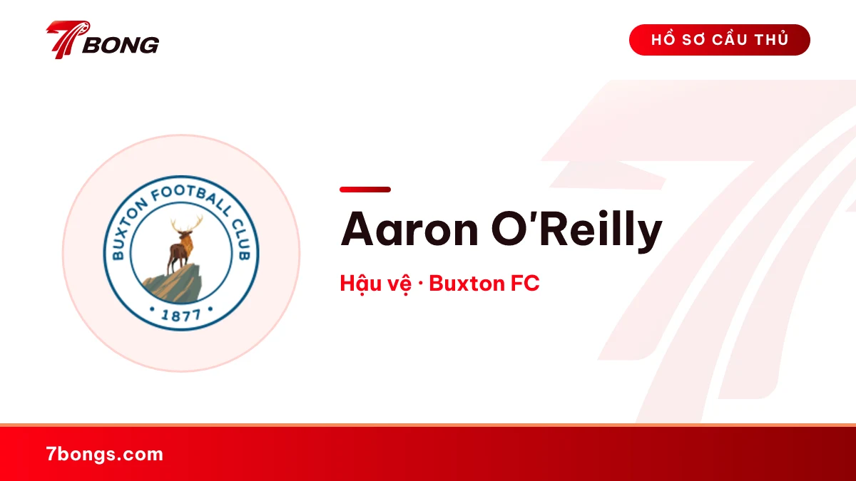 Aaron O'Reilly — Buxton FC