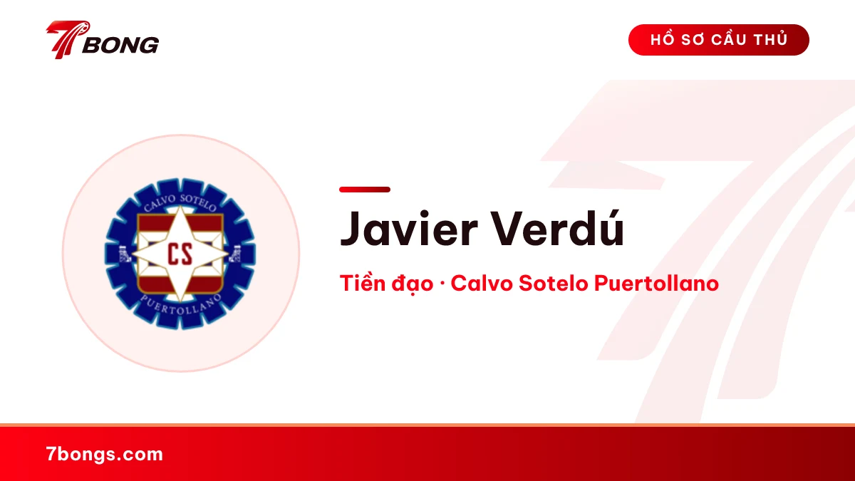 Javier Verdú — Calvo Sotelo Puertollano