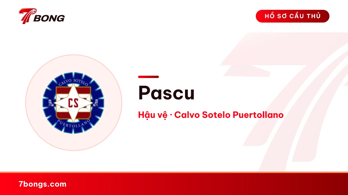 Pascu — Calvo Sotelo Puertollano
