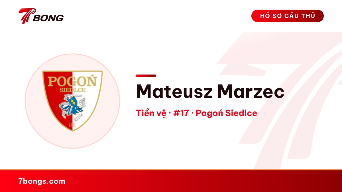 Mateusz Marzec — Pogoń Siedlce