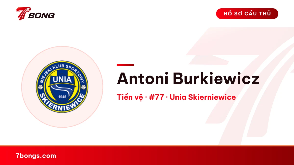 Antoni Burkiewicz — Unia Skierniewice