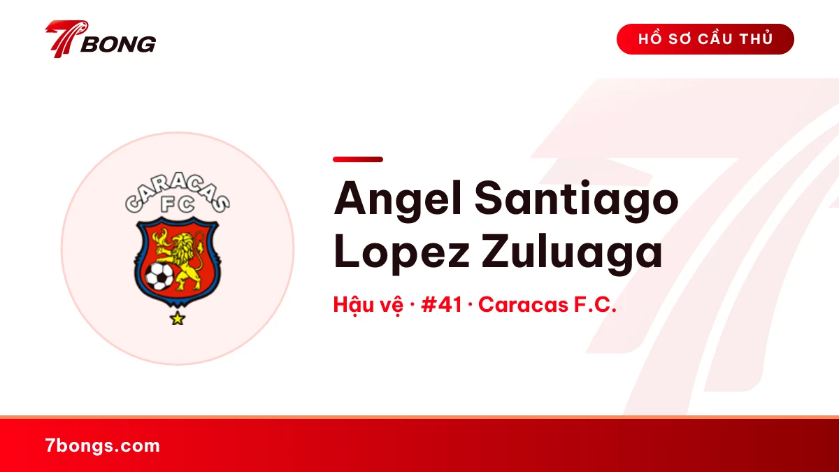 Angel Santiago Lopez Zuluaga — Caracas F.C.