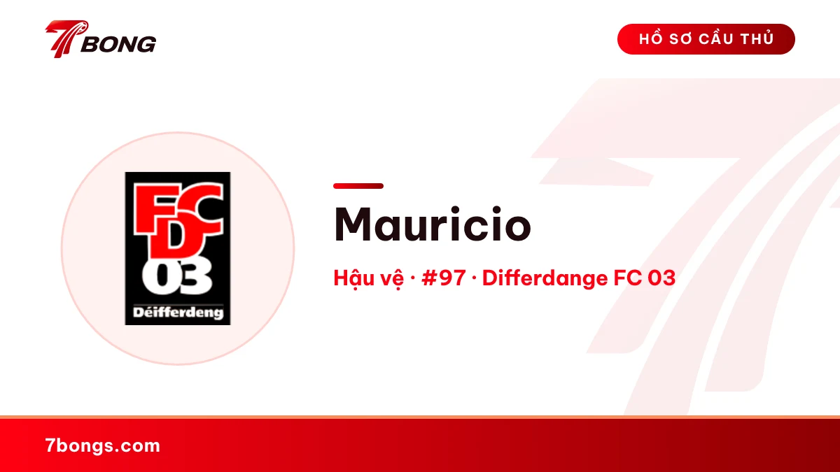 Mauricio — Differdange FC 03