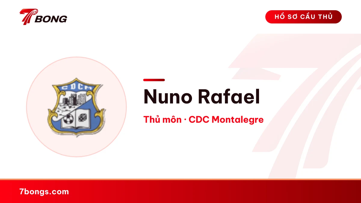 Nuno Rafael — CDC Montalegre