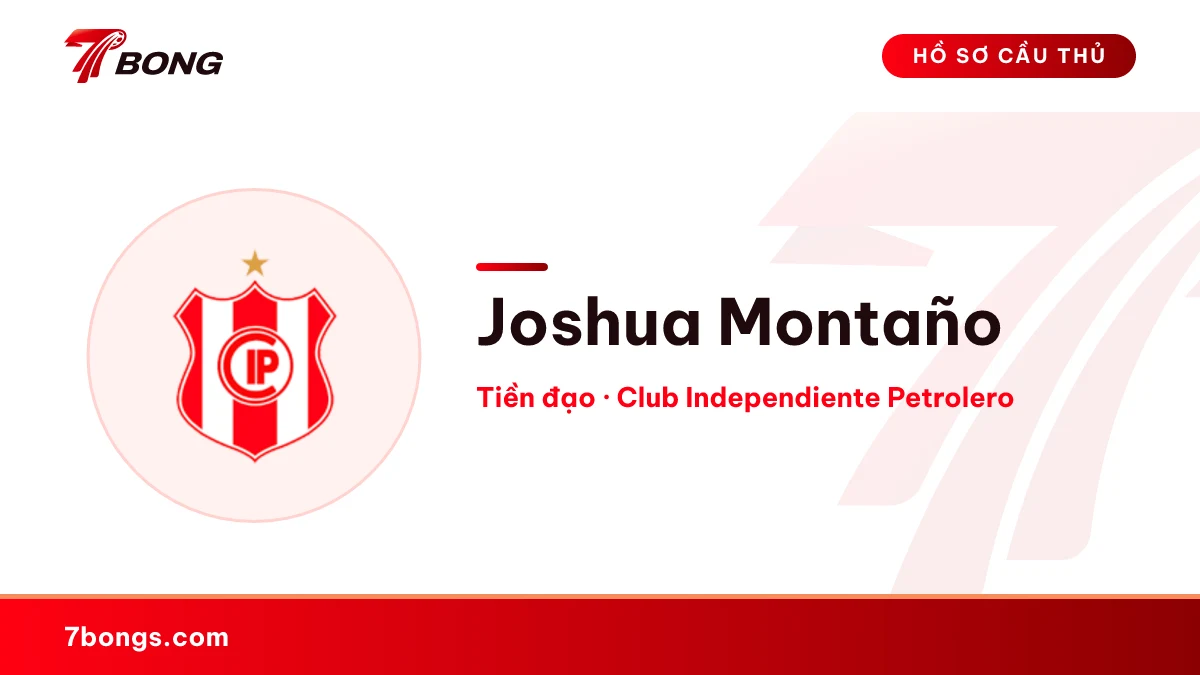 Joshua Montaño — Club Independiente Petrolero