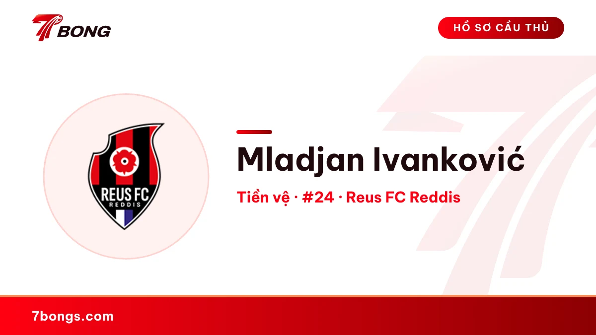Mladjan Ivanković — Reus FC Reddis