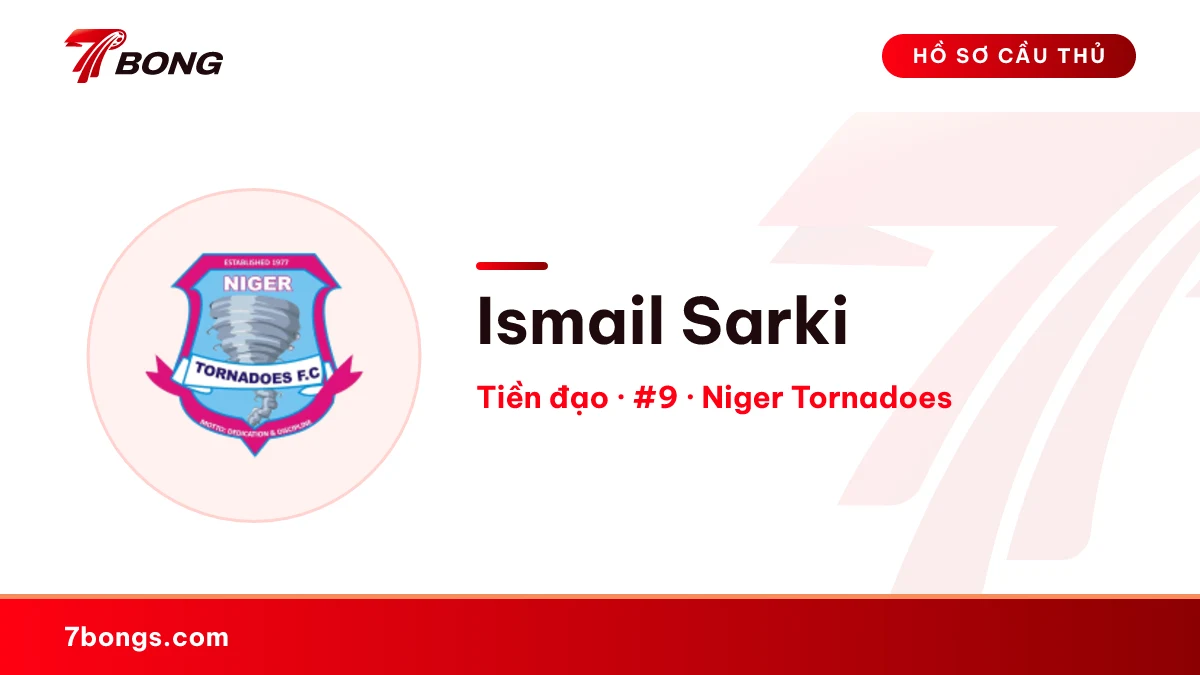 Ismail Sarki — Niger Tornadoes