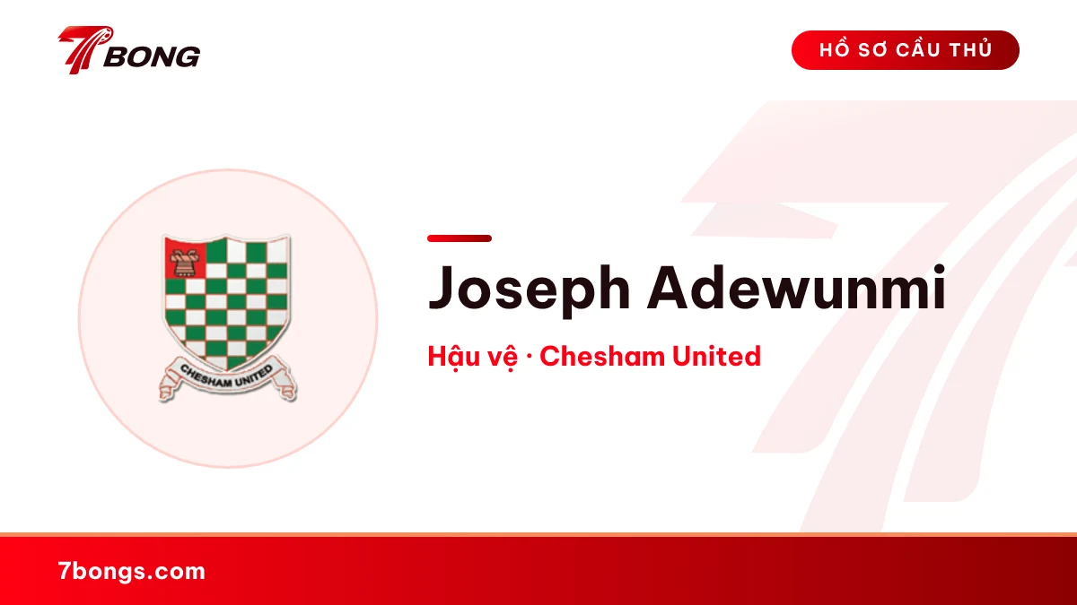 Joseph Adewunmi — Chesham United