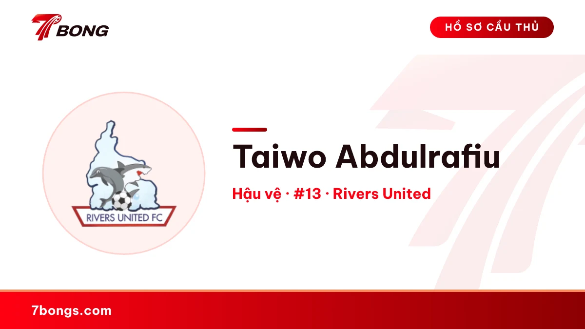 Taiwo Abdulrafiu — Rivers United
