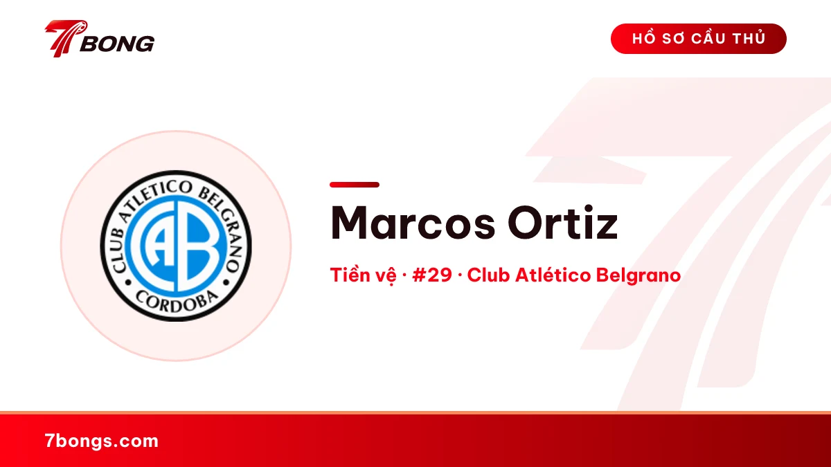 Marcos Ortiz — Club Atlético Belgrano