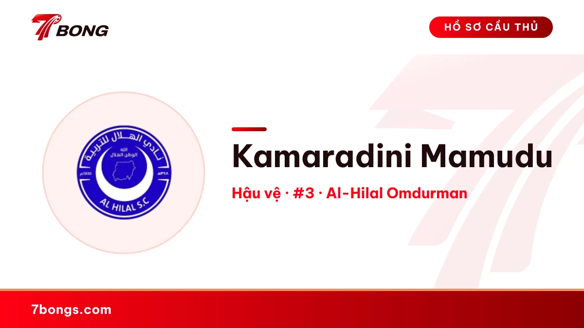 Kamaradini Mamudu — Al-Hilal Omdurman