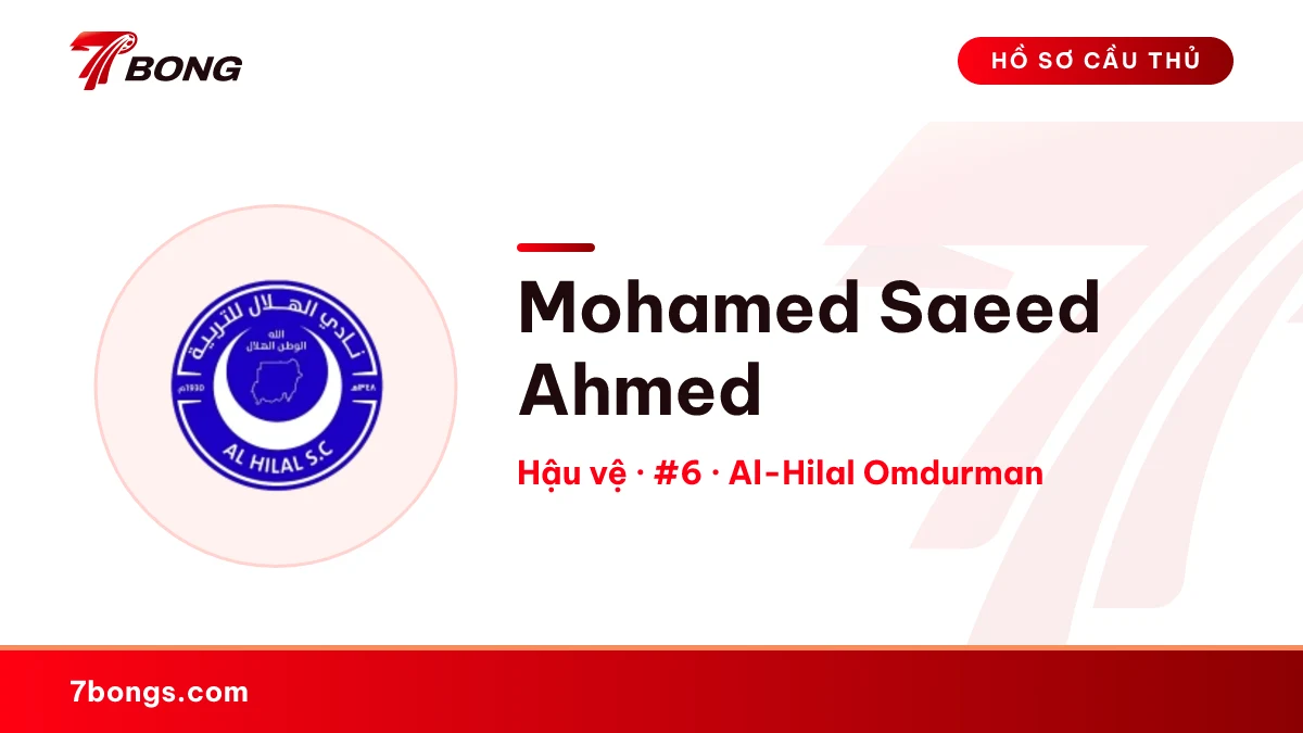 Mohamed Saeed Ahmed — Al-Hilal Omdurman