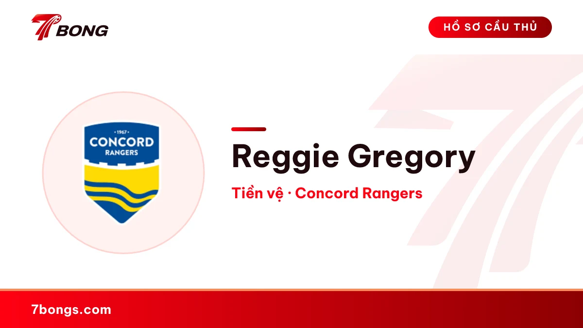 Reggie Gregory — Concord Rangers